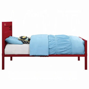 Cargo Youth Metal Full Size Bed Frame with Container Style, Panel Headboard Acme Furniture