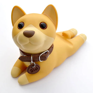 DomeStar Cute Dog Door Stopper, Shiba Inu Door Stop Decorative Animal Doorstop Wedge for Home and Office Shopmurai