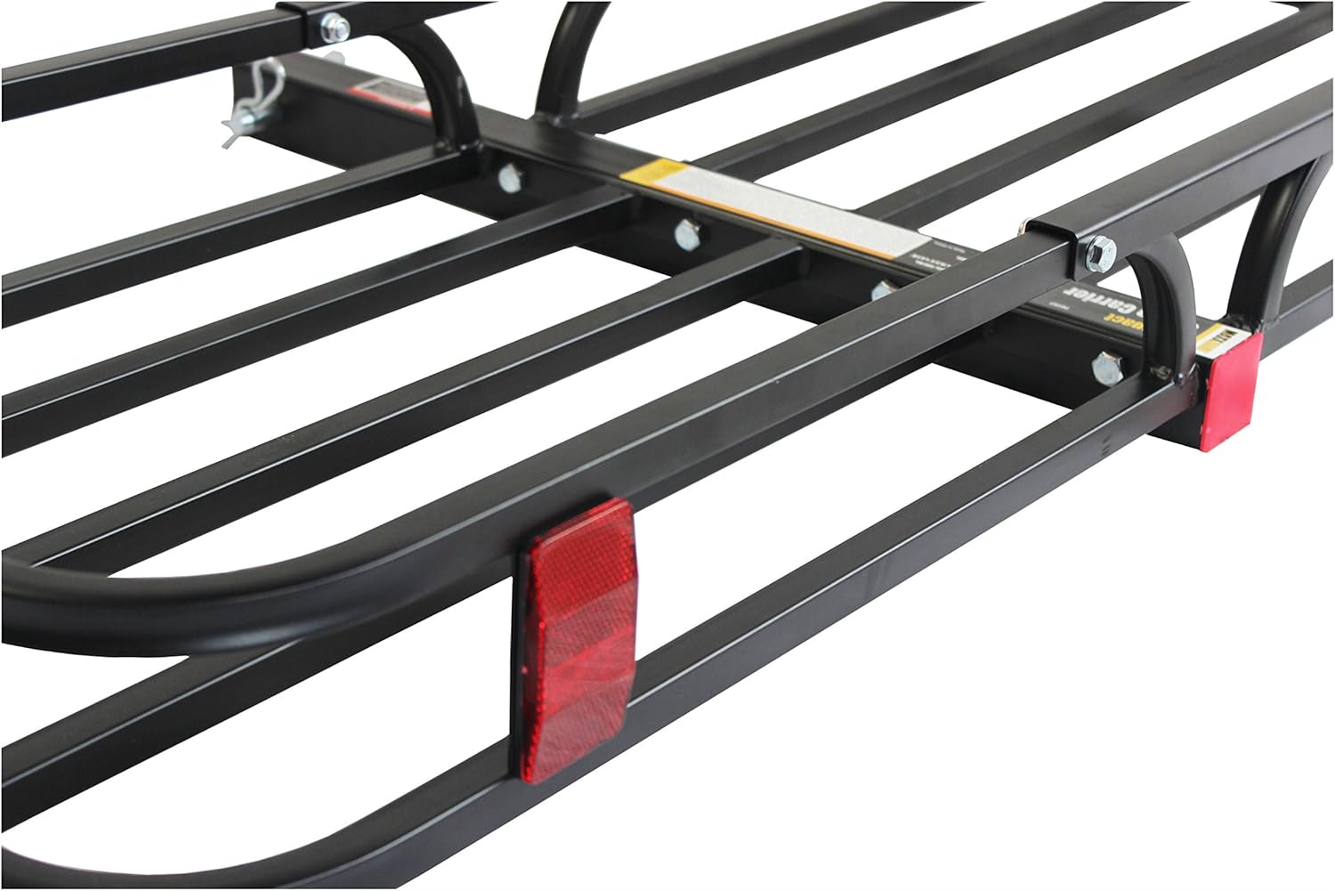 Hitch Cargo Carrier - Trailer Mount Steel With High Side Rails For RV's, Trucks, SUV's, Vans, Cars 2" Receiver 500-lb Load Capacity