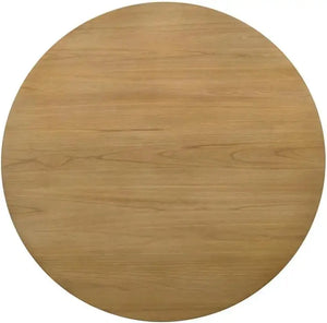 Jasper 59" W Contemporary Round Dining Table with Pedestal Base Lilola Home