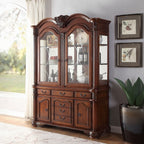 Chateau De Ville Hutch and Buffet Display Cabinet in Cherry