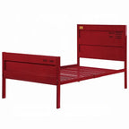 Cargo Youth Metal Full Size Bed Frame with Container Style, Panel Headboard Acme Furniture