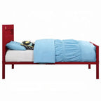 Cargo Youth Metal Full Size Bed Frame with Container Style, Panel Headboard Acme Furniture