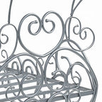 Priya Twin Bed with Canopy in Silver - Pumpkin Carriage Design for Kids Acme Furniture