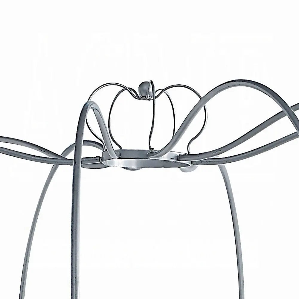 Priya Twin Bed with Canopy in Silver - Pumpkin Carriage Design for Kids Acme Furniture