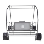 Xander Go Kart Twin Bed in Gunmetal- Metal Tube Steel Frame with Slat System for Kids Acme Furniture