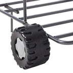 Xander Go Kart Twin Bed in Gunmetal- Metal Tube Steel Frame with Slat System for Kids Acme Furniture