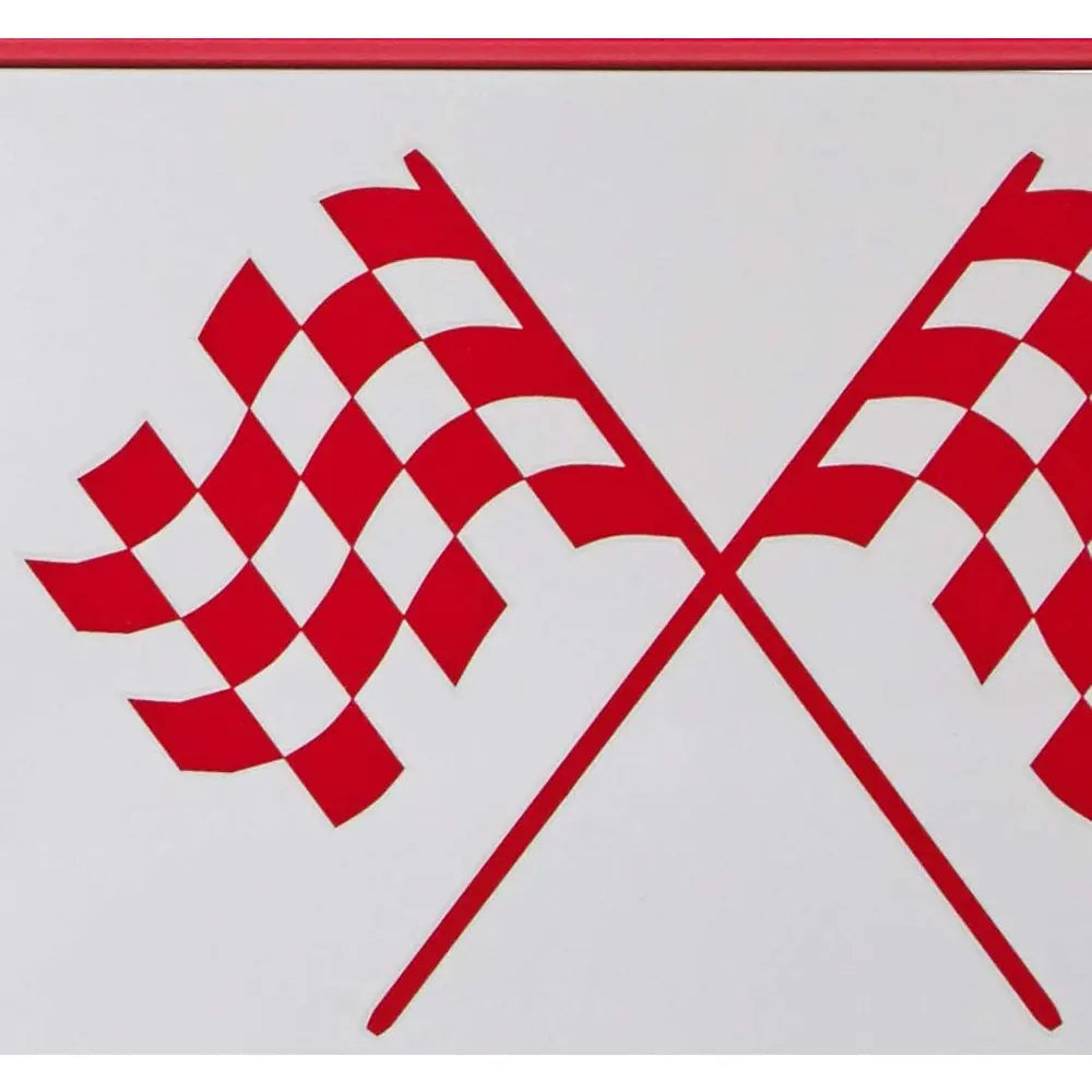 Xander Go Kart Twin Bed in Red - Metal Tube Steel Frame with Slat System for Kids Acme Furniture