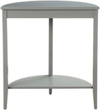 Justino Wooden Console Table with Bottom Shelf