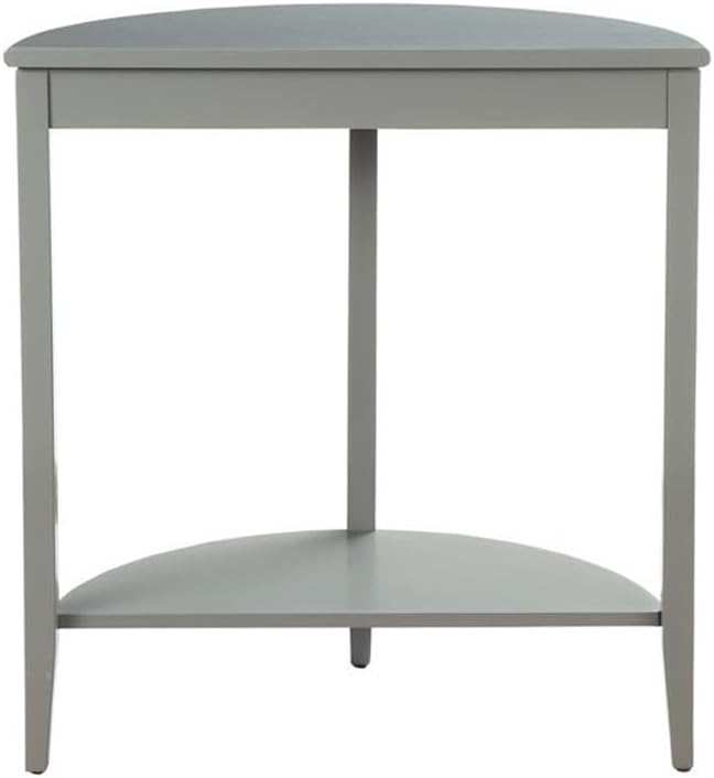 Justino Wooden Console Table with Bottom Shelf