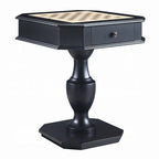 Bishop Game Table in Black Finish with 3-in-1 Reversible Game Tray Acme Furniture