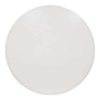 Baroque Bone White Round Dining Table - 60" Single Pedestal Poplar & Aspen Wood Acme Furniture
