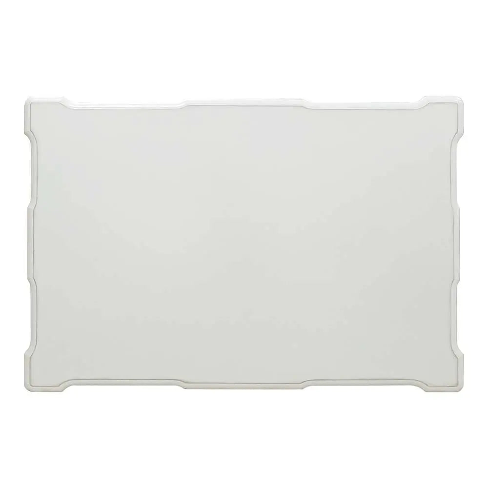 Baroque Bone White Coffee Table - Rectangular with Scrolled Legs and Decor Trim Acme Furniture