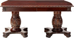 Chateau de Ville Espresso Double Pedestal Extension Dining Table – Timeless Luxury for Large Gatherings
