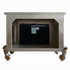 Versailles Rectangular Carving Wooden Frame Electric Fireplace