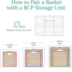 9-Cube Storage Organizer, 11in Shelf Opening, Bookcase, Display Shelf, Customizable w/ 3 Removable Back Panels