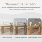 Console Table 63 Inch Wooden Rectangular Sofa Table Behind The Couch Entryway Table