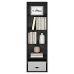 Bookcase / Bookshelf / Storage Shelves, 5-Tier, Blackwood