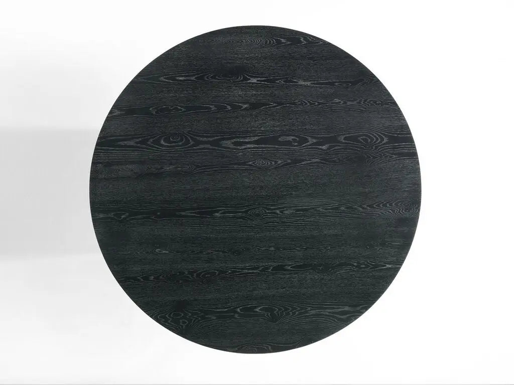 Jasper 47" W Contemporary Round Dining Table with Pedestal Base Lilola Home