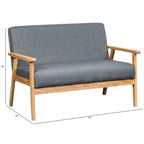 Bahamas 45" W Gray Loveseat